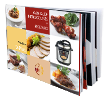 Libro de recetas Olla GM4U D Plus Roja 6L